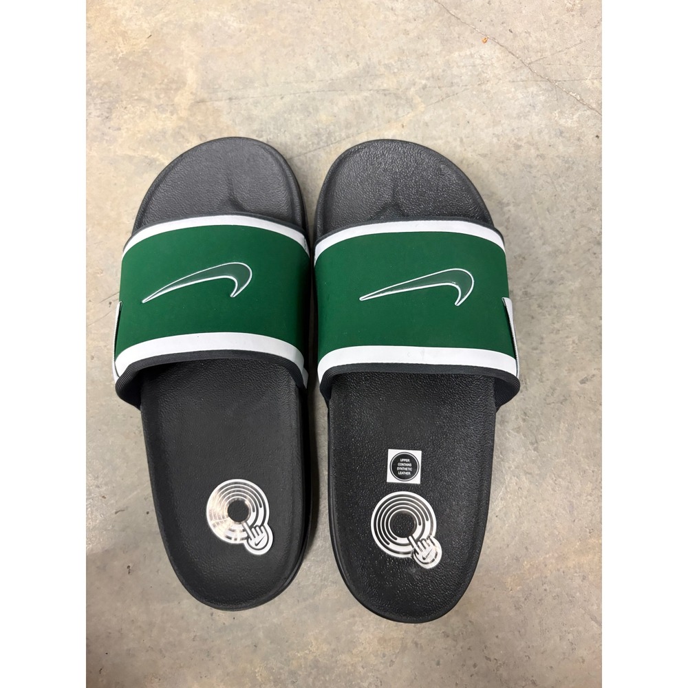 Nike Offcourt NFL New York Jets Slides Green Black Mens Size 8 FN4146-300